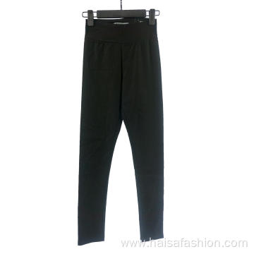 Black Slim Trousers For Ladies